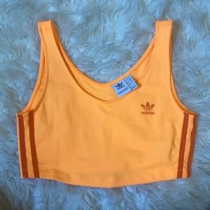 Adidas orange tank
